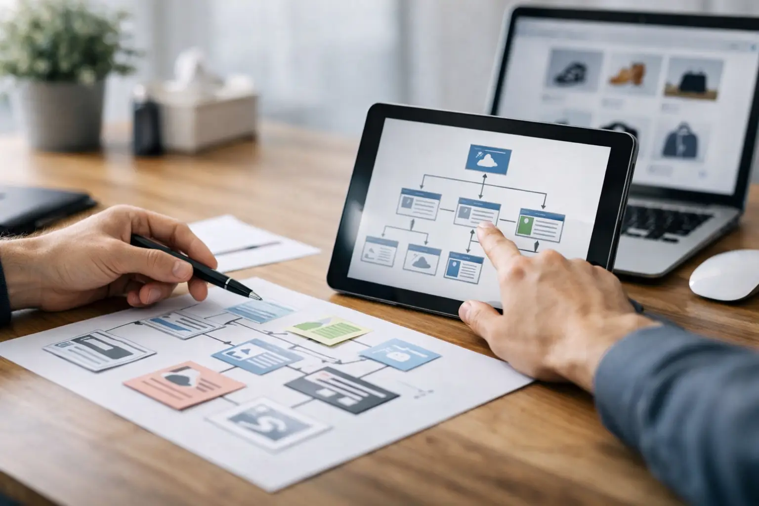 如何规划网站结构，让客户更快下单