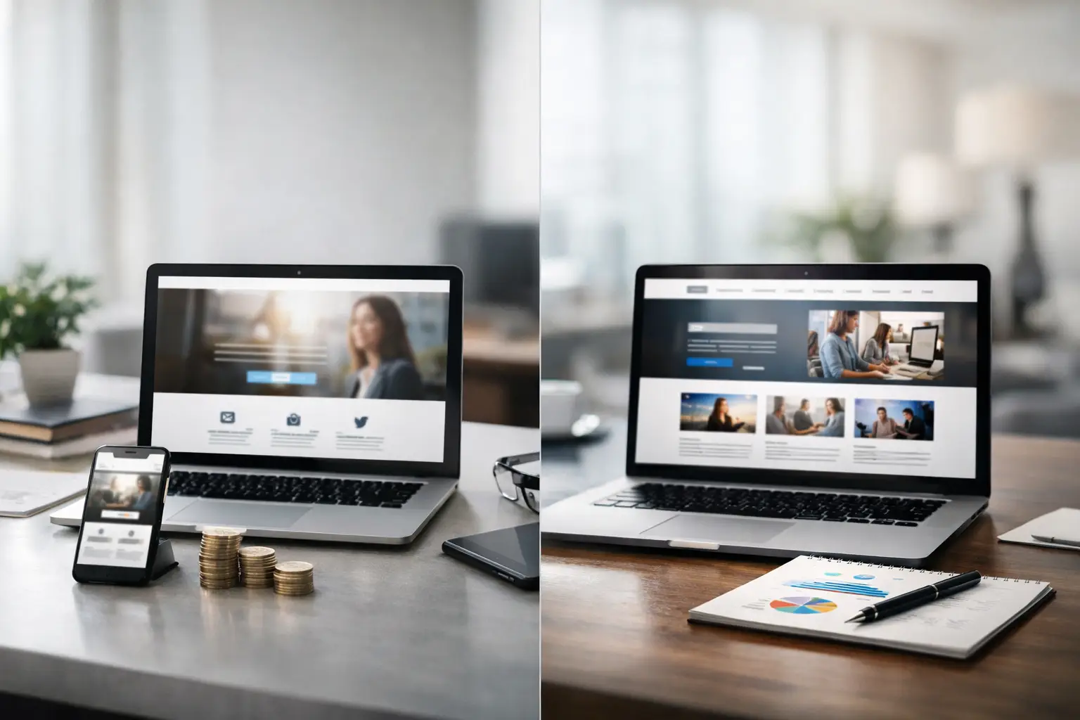 落地页和企业网站有什么区别？选错可能会浪费预算